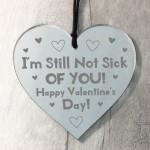 Valentines Gifts For Boyfriend Husband Funny Engraved Heart Joke