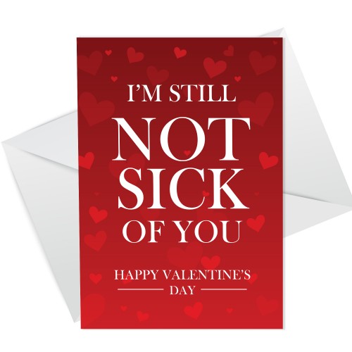 Funny Rude Valentines Day Card For Your Partner Novelty Card