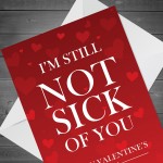 Funny Rude Valentines Day Card For Your Partner Novelty Card