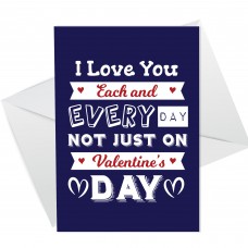 Valentines Card For Him Novelty Valentines Day Card Boyfriend