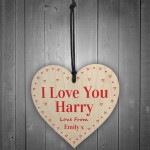 Valentines Gifts For Him Her Personalised I LOVE YOU Gift