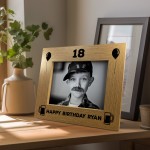 Personalised 18th 21st 30th Birthday 7x5 Frame Gift For Him