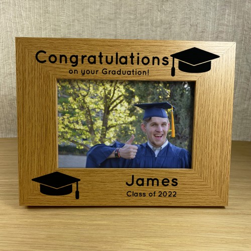 Personalised Graduation Gift For Daughter Son Photo Frame