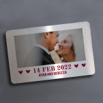 Valentines Day Gift Personalised Photo Wallet Card Gift For Him