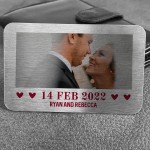 Valentines Day Gift Personalised Photo Wallet Card Gift For Him