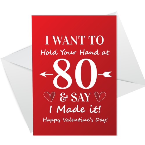 Funny Valentines Day Novelty Card For Him Her Boyfriend