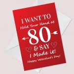 Funny Valentines Day Novelty Card For Him Her Boyfriend