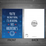 Rude Card For Him Her Valentines Day Card Joke Boyfriend Husband