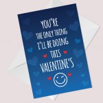 Rude Card For Him Her Valentines Day Card Joke Boyfriend Husband