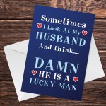 Funny Husband Card For Valentines Anniversary Humour Fun Card