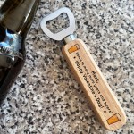 Quirky Valentines Day Gift For Him Boyfriend Bottle Opener