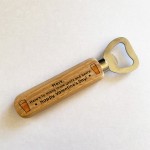 Quirky Valentines Day Gift For Him Boyfriend Bottle Opener