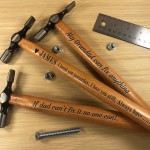 Engraved Personalised Hammer Gift For Boyfriend Husband