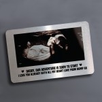 Daddy To Be Gift From Bump Personalised Photo Card Gift 