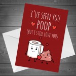 Rude Valentines Card Perfect For Husband Boyfriend Girlfriend
