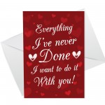 Cute Anniversary Cards For Him Her Boyfriend Girlfriend Husband