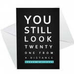 Funny 30th 40th 50th 60th Birthday Card For Men Women Joke