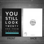 Funny 30th 40th 50th 60th Birthday Card For Men Women Joke