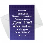 Perfect Anniversary Card For Boyfriend Husband Card For Him 