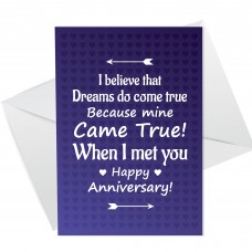 Perfect Anniversary Card For Boyfriend Husband Card For Him 