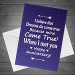 Perfect Anniversary Card For Boyfriend Husband Card For Him 