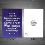 Perfect Anniversary Card For Boyfriend Husband Card For Him 