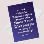 Perfect Anniversary Card For Boyfriend Husband Card For Him 
