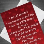 Anniversary Card For Him Her Special Message Boyfriend Husband