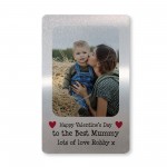 Valentines Gifts For Mummy Personalised Photo Wallet Card Gift