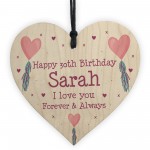 Birthday Gifts For Her PERSONALISED Heart Gift For Friend