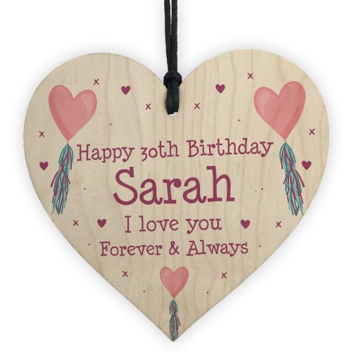 Birthday Gifts For Her PERSONALISED Heart Gift For Friend
