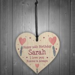 Birthday Gifts For Her PERSONALISED Heart Gift For Friend