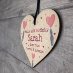 Birthday Gifts For Her PERSONALISED Heart Gift For Friend
