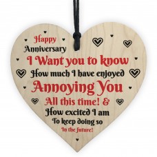 Joke Funny Anniversary Gift For Husband Wife Boyfriend