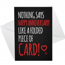 Novelty Anniversary Card For Him Her Funny Card For Boyfriend