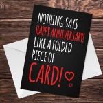 Novelty Anniversary Card For Him Her Funny Card For Boyfriend