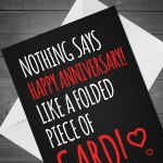 Novelty Anniversary Card For Him Her Funny Card For Boyfriend