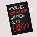 Novelty Anniversary Card For Him Her Funny Card For Boyfriend