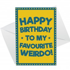 Funny Birthday Card For Your Partner Novelty Joke Card