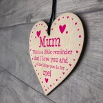 Mum Gift For Mothers Day Birthday Reminder I Love You Gift