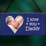 I Love You Daddy Gift Daughter Son Personalised Plaque Birthday