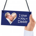 I Love You Daddy Gift Daughter Son Personalised Plaque Birthday