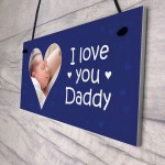 I Love You Daddy Gift Daughter Son Personalised Plaque Birthday