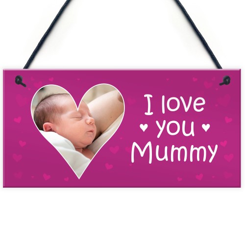 I Love You Mummy Gift From Grandchildren Personalised Plaque