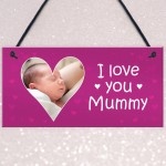 I Love You Mummy Gift From Grandchildren Personalised Plaque