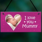 I Love You Mummy Gift From Grandchildren Personalised Plaque