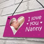 I Love You Nanny Gift From Grandchildren Personalised Plaque
