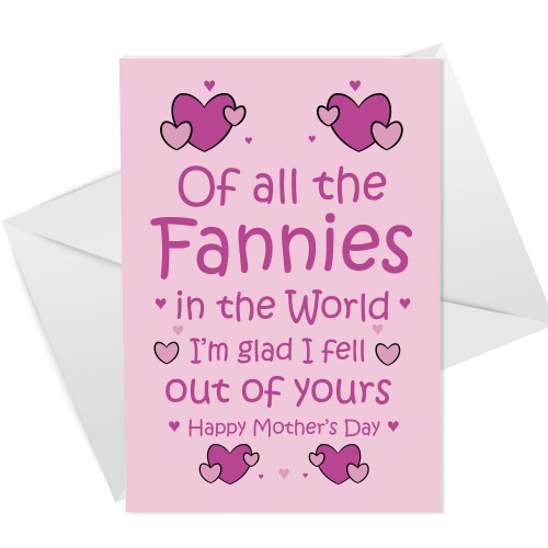 Funny Mothers Day Cheeky Humour Card For Mum Novelty Card