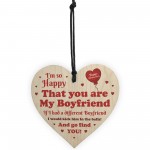 Funny Gift For Boyfriend Heart Anniversary Gift For Boyfriend