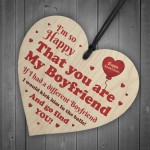 Funny Gift For Boyfriend Heart Anniversary Gift For Boyfriend